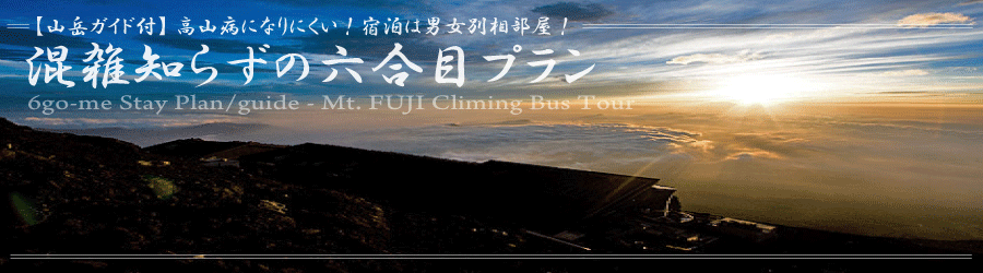 夜行日帰り富士登山バスツアー