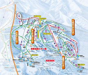 赤倉温泉のスキーツアー
