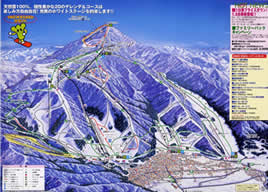 野沢温泉スキー場ゲレンデMAP