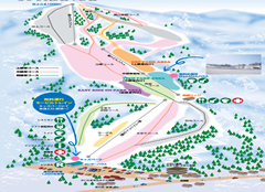 会津高原南郷スキー場ゲレンデマップMAP