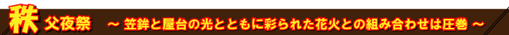 秩父夜祭ツアー