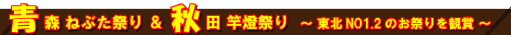 青森ねぶた祭りバスツアー