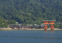 厳島神社（海上からの眺め イメージ）