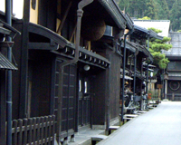 高山の町並み（イメージ）