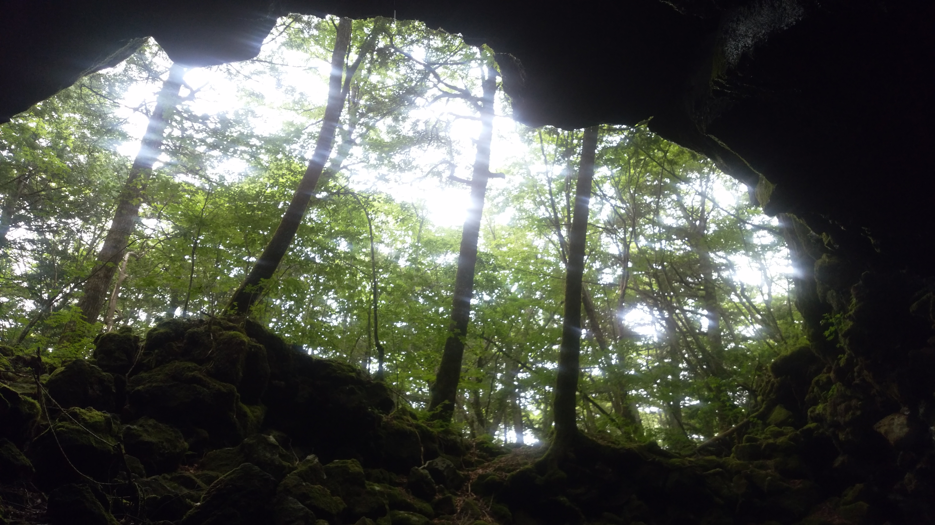 富士山の絶景を望む足和田山と神秘の青木ヶ原樹海・竜宮洞穴