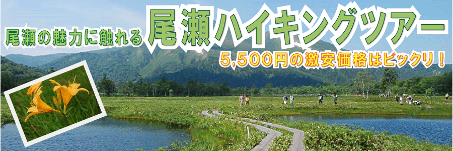 尾瀬ハイキングバスツアーのイメージ
