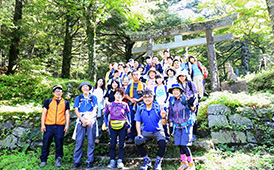 一合目からの富士登山