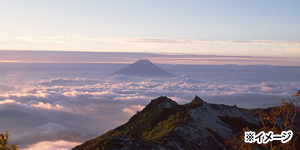 富士山頂より