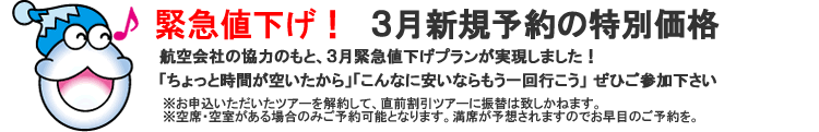 緊急値下げタイトル
