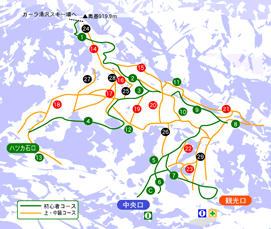 石打丸山スキー場ゲレンデMAP