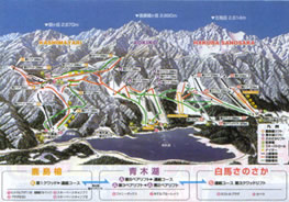 サンアルピナスキー場ゲレンデMAP