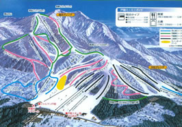 戸隠スキー場ゲレンデMAP