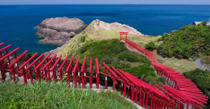 元乃隅稲成神社を含む山陰八社巡りの画像