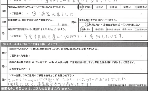 お客様の感想・口コミ1