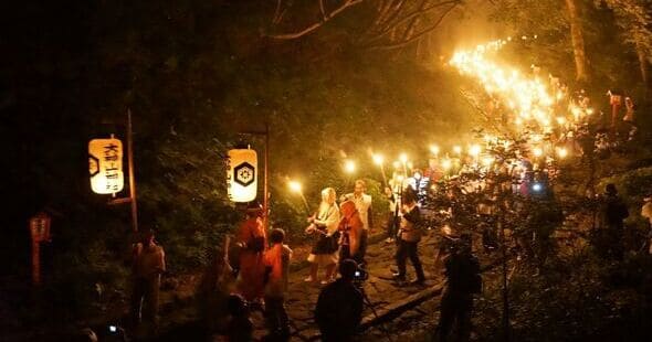 伯耆大山開山祭たいまつ行列と松江散策、伯耆国・因幡国の神社巡りツアーが登場！
