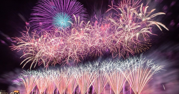 大洗海上花火大会
