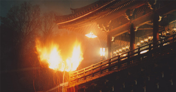 東大寺二月堂の修二会（お松明）バスツアー