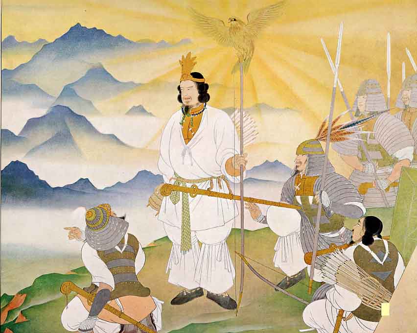 金運　初代天皇　神武天皇を祀る　橿原神宮大麻　お札立て付き Amazon.co.jp: 金運 初代天皇 神武天皇を祀る 橿原神宮大麻 お札立て