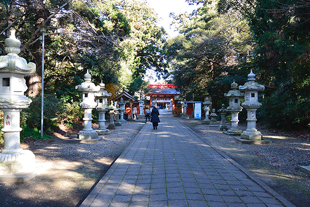 息栖神社・参道