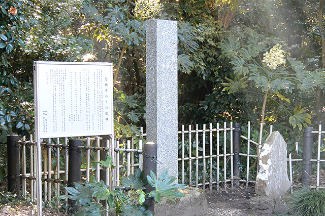 息栖神社・歌碑