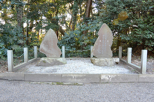 息栖神社・歌碑