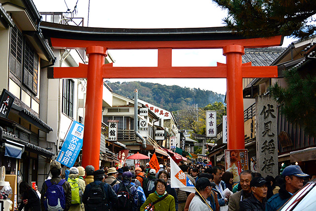 伏見稲荷大社・神幸道の鳥居