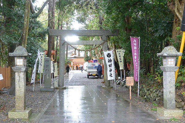 神明神社・鳥居