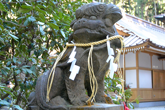 御岩神社・狛犬