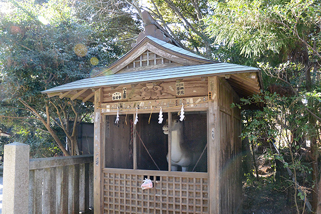 大洗磯前神社・神馬舎