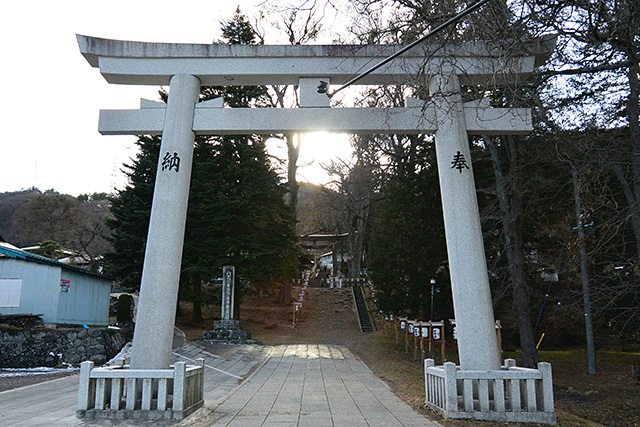 上社・前宮の鳥居