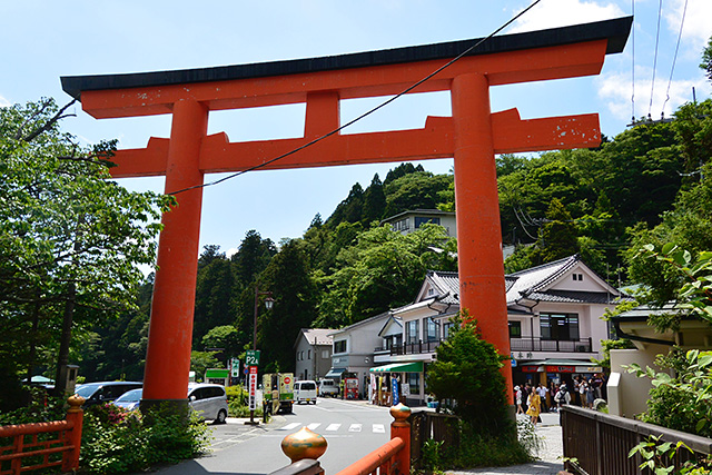 箱根神社の第二鳥居