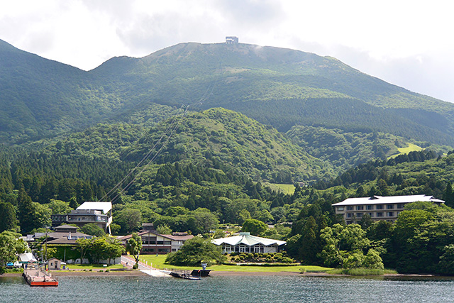 箱根園港と駒ケ岳ロープウェー