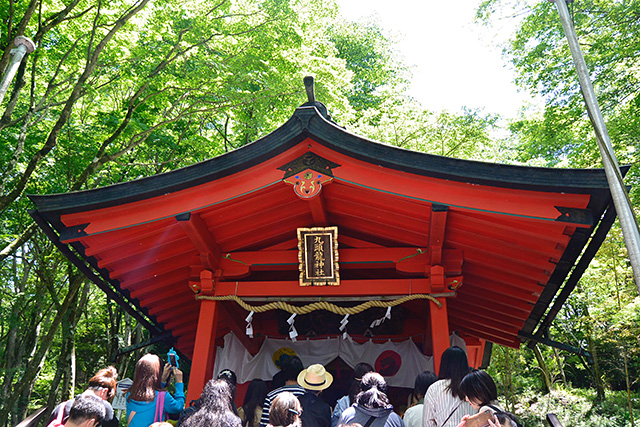 九頭龍神社に参拝