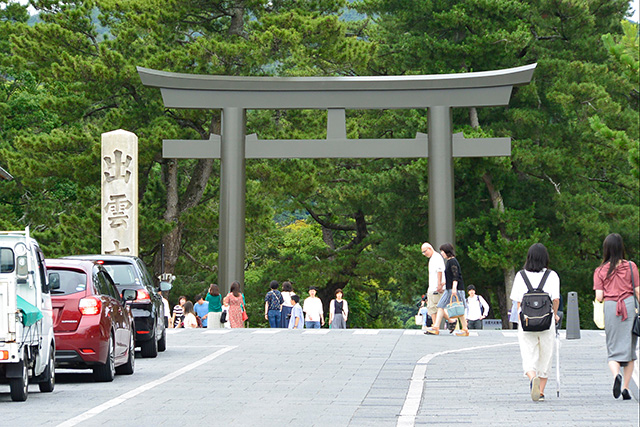 第二鳥居（勢溜 ）