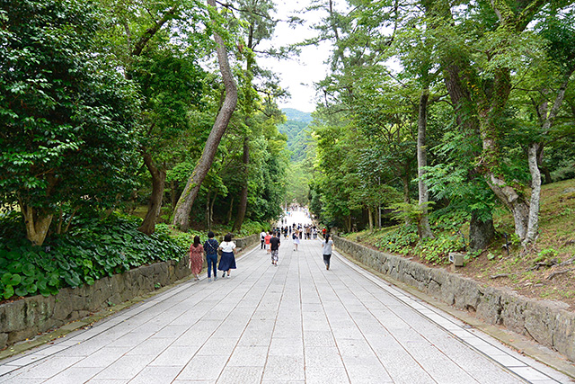 出雲大社の下り参道