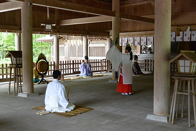 美保神社の朝御饌祭