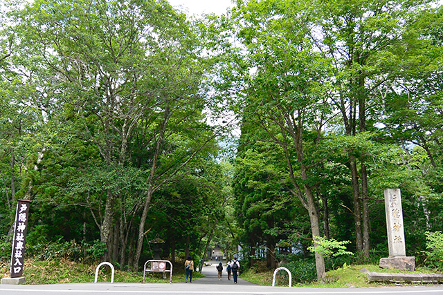 戸隠神社・奥社の入り口