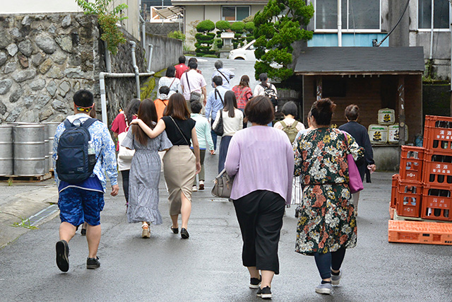 笹一酒造の工場見学