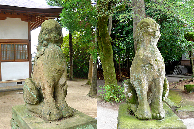 八重垣神社の狛犬