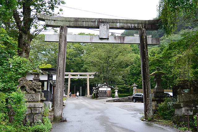 古峯神社の鳥居