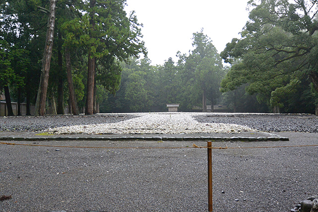 伊勢神宮・外宮の古殿地