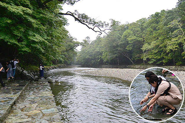 五十鈴川・御手洗場