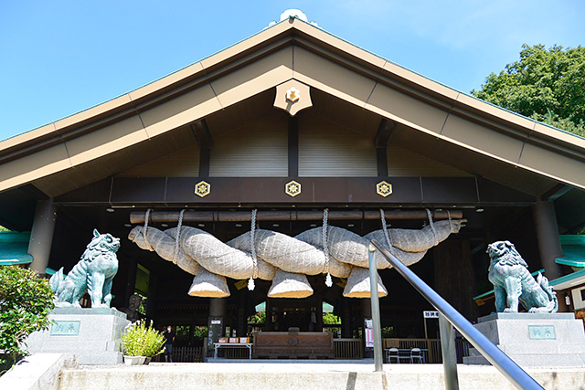 常陸国出雲大社・拝殿