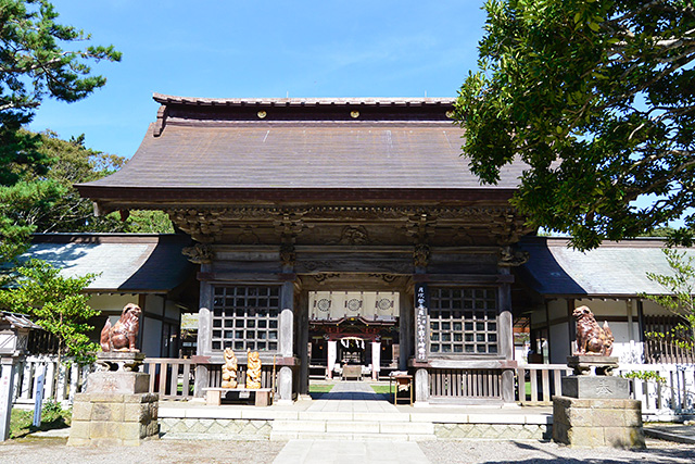 大洗磯前神社・随神門