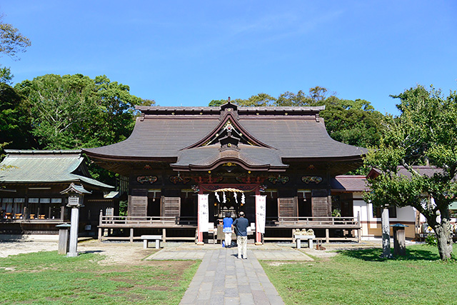 大洗磯前神社・拝殿