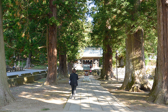 河口浅間神社・参道