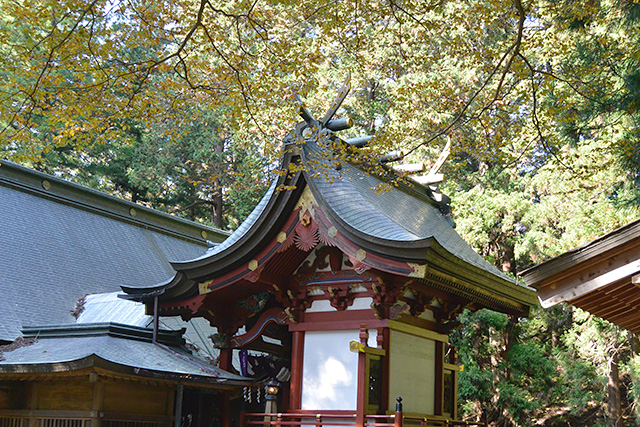 河口浅間神社の本殿