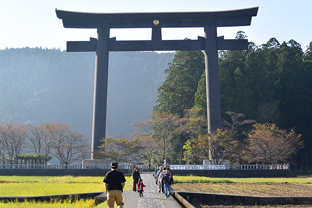 大斎原・日本一の大鳥居