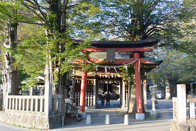 忍野八海浅間神社・鳥居