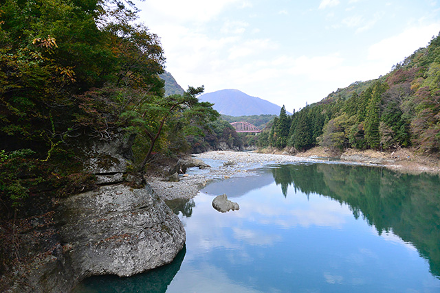 藤見橋から左の風景